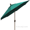 Parapluie de jardin avec stand